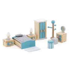 Деревянная мебель для кукол Viga Toys PolarB Спальня (44035)