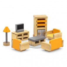 Деревянная мебель для кукол Viga Toys PolarB Гостиная (44037)