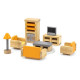 Деревянная мебель для кукол Viga Toys PolarB Гостиная (44037)