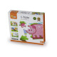 Набір дерев'яних пазлів Viga Toys Ферма 4 в 1, 48 ел. (50069)