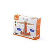 Дерев'яні ваги Viga Toys з гирями (50660)