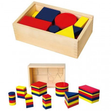 Навчальний набір Viga Toys Логічні блоки Дьенеша (56164U)