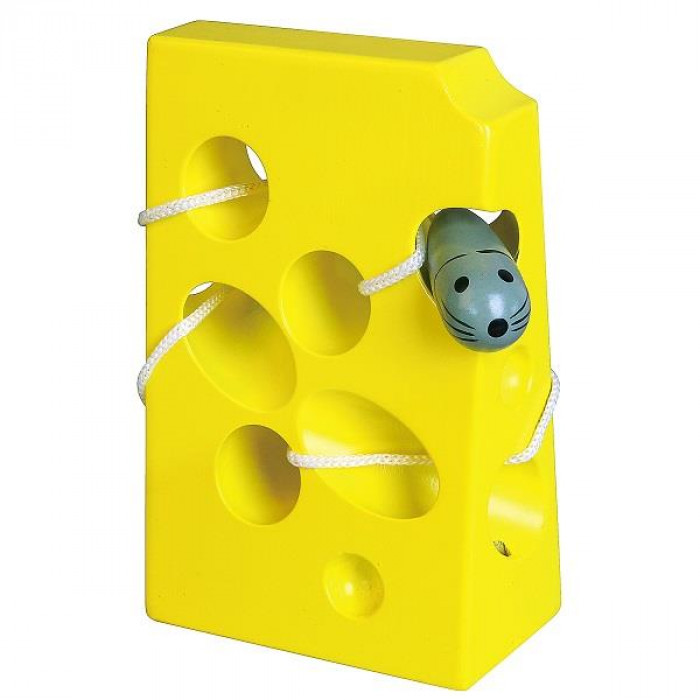 Дерев'яна шнурівка Viga Toys Сир (56281)
