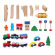 Дерев'яна залізниця Viga Toys 49 ел. (56304)