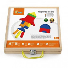 Набір магнітних блоків Viga Toys Форми і кольору (59687)