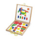 Набір магнітних блоків Viga Toys Форми і кольору (59687)