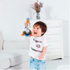 Іграшка музична Hola Toys Гусь-саксофоніст, синій (6111-blue)
