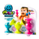 Набор сенсорных погремушек на присосках Fat Brain Toys pipSquigz 3 шт.  (F089ML)