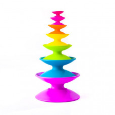 Пирамидка Башня из цветных катушек Fat Brain Toys Spoolz  (F181ML)