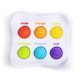 Игрушка сенсорная Цвет Форма Название Fat Brain Toys Dimpl Duo Брайль  (F208EN)