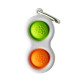 Тактильный антистресс-брелок Кнопки Fat Brain Toys Simpl Dimpl 4 цвета в ассорт.  (F2111ML)