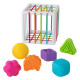 Куб-сортер со стенками-шнурочками Fat Brain Toys InnyBin  (F251ML)