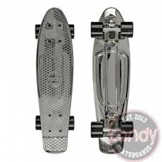401H Silver Chrome/Raw/Black (401H-SC17)