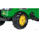 Rolly Toys Трактор Kid John Deere з причепом (12190)