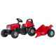 Rolly Toys Трактор Kid Case з причепом (12411)