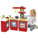 Ecoiffier Трьохмодульна кухня червона (1699)