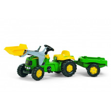 Трактор Kid John Deere з причепом і ковшом (23110)