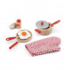 VIGA Іграшковий кухонний набір Cooking Kit - Червоний (50721)