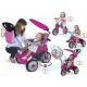 FEBER Трьохкольосный велосипед Baby Trike Easy Evolution розовый (9561)