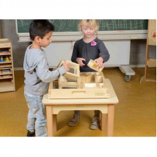 MASTERKIDZ Ігровий  набір дерев'яних блоків з дзеркалами (ME03966)
