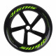 Колесо для самоката Tempish PU 87A 230x32/green (105100110/green)