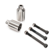 Пеги для трюкового самоката HIPE Pegs PHIPE02, silver matt (250807)