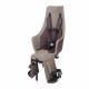 Детское велокресло Bobike Exclusive maxi Plus Carrier LED / Toffee Brown (8011200034)