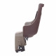Детское велокресло Bobike Exclusive maxi Plus Carrier LED / Toffee Brown (8011200034)