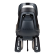 Детское велокресло Bobike GO Carriers RS Reclining System - rear bicycle seat for rack Urban Black (8012600008)