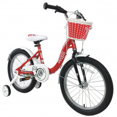 Велосипед детский RoyalBaby Chipmunk MM Girls 16", OFFICIAL UA, красный (CM16-2-red)