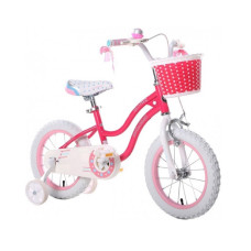 Велосипед RoyalBaby STAR GIRL 18", OFFICIAL UA, розовый (RB18G-1-PNK)