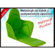 1081 Матрас(длинный) к санкам PICCOLINO і PICCOLINO Xdrive (салатовый) (TORG10811840)