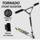 Трюковый самокат Scale Sports Tornado белый (1106305385)