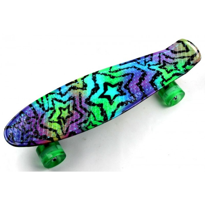 Penny Board "Star" Светящиеся колеса (113389739)