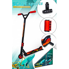 Трюковый самокат Scale Sports Maximal Exercise Красный (1210295614)
