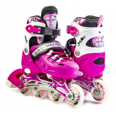 Ролики Scale Sports Pink LF 905, размер 34-37 (1516215648-M)