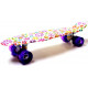 Penny Board "Violet Flowers" Светящиеся колеса (1655323483)