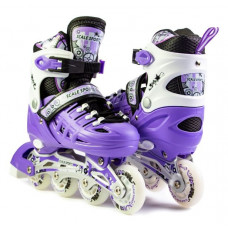 Ролики Scale Sport. Violet LF 905, размер 34-37 (1932601124-M)