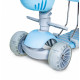 Самокат Scooter Smart 5 в 1 голубой с бортиком (1937755802)