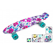 Penny Board "Fish" Маки. Светящиеся колеса. (447847382)