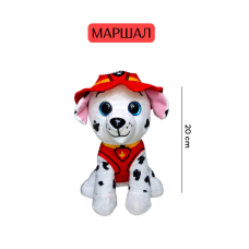 Мягкая Игрушка Щенячий Патруль Маршал 25см Оригинал (638741592)