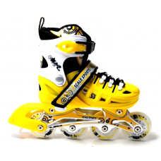 Ролики Scale Sports. Yellow LF 905, размер 38-41. (748527067-L)