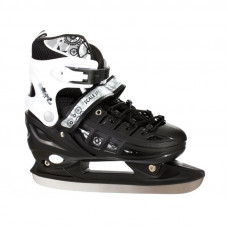 Коньки раздвижные Scale Sport Black р 29-33 (коньки черные)