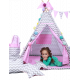 Вигвам Хатка комплект Мечта Розовый с серым (2291)