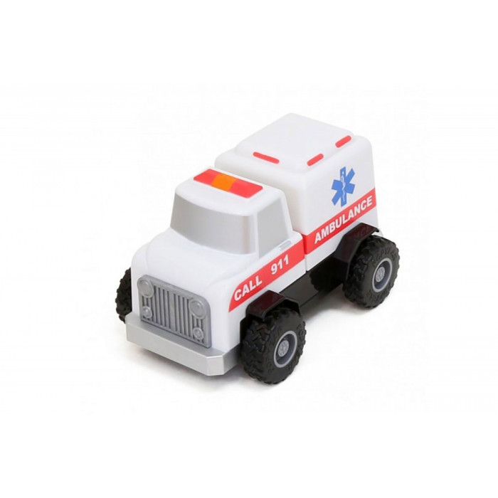 Детский конструктор Popular Playthings машинка (полиция, скорая помощь, пожарная) (0755828604021)