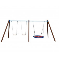 Дитяча Гойдалка Triple Fun Wood (12223)