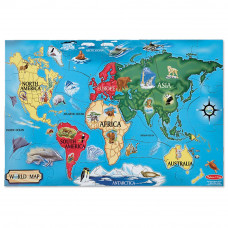 Мега-пазл "Карта світу", 33 елемента Melissa&Doug (MD10446)