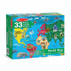 Мега-пазл "Карта світу", 33 елемента Melissa&Doug (MD10446)