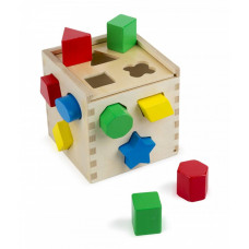 Дерев'яний сортувальний куб Melissa&Doug (MD575) (MD10575)