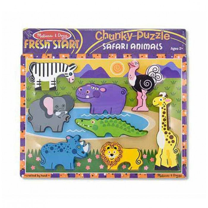 Формовий пазл "Сафарі" Melissa&Doug (MD13722)